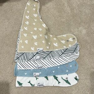 Copper Pearl bibs - 5-pack